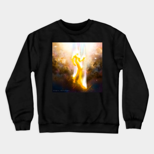 Divine Ascension Crewneck Sweatshirt by NicoSketchArt